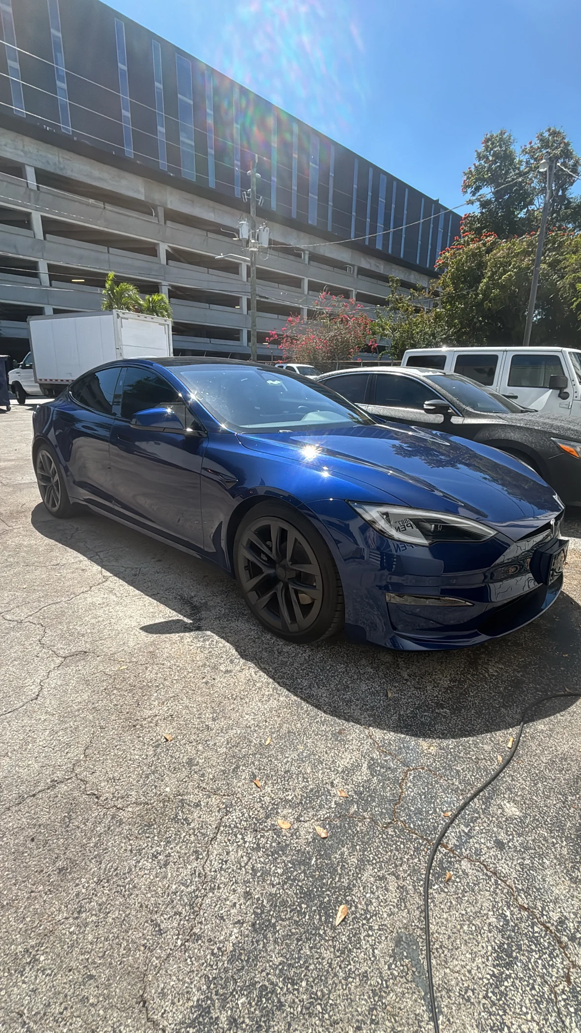 Tesla Model S window tint — factory match